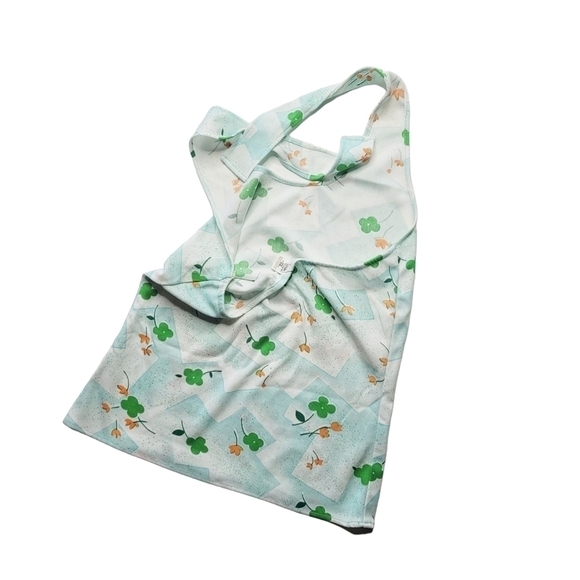 Vintage 1960s Halter Top Floral XS - Picture 5 of 7